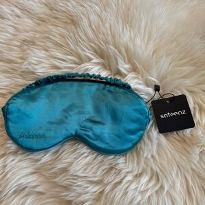 SATIN TEAL EYE MASK